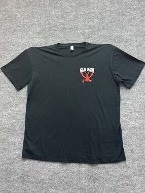 Old Row It Ain't Gonna Suck Itself Crawfish XXL Black Graphic T-Shirt